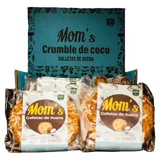 Galletas de Avena Crumble de Coco x 10 u (Moms)