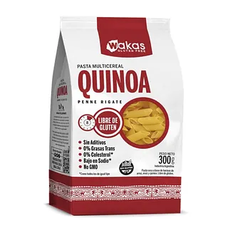 Penne Multicereal con Quinoa x 300 gr (Wakas)