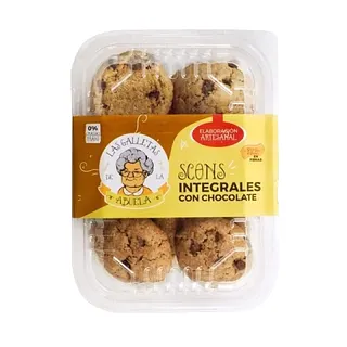 Scones Integrales de Naranja con Chip de Chocolate x 180 gr (Las Galletas de la Abuela)