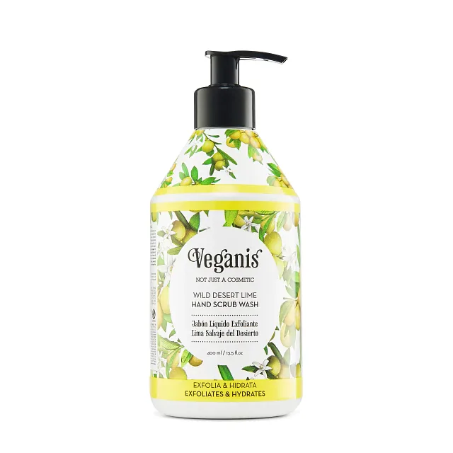 Jabon Liquido Exfoliante Lima Salvaje del Desierto x 400 ml (Veganis)