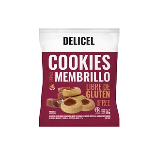 Galletitas Cookies de Membrillo x 150 gr (Delicel)