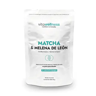 Melena de Leon con Matcha en Polvo x 40 ml (Vitawellness)