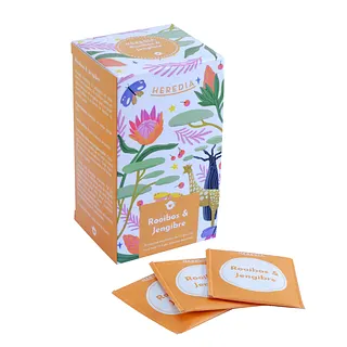 Te Rooibos y Jengibre x 25 u (Heredia)