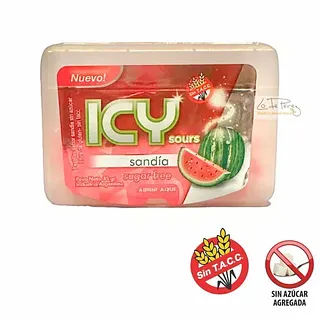 Pastillas de Sandia sin Azucar x 35 gr x 6 u (ICY)