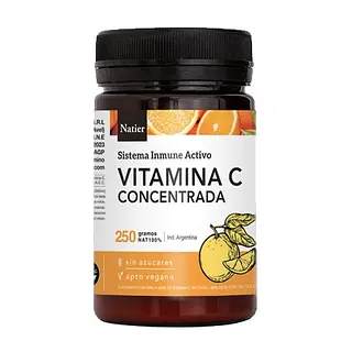 Vitamina C Concentrada en Polvo x 250 gr (Natier)