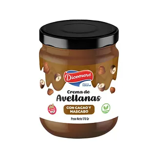 Crema de Avellanas x 170 gr (Dicomere)