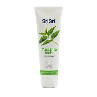 Mascarilla Facial con Neem de la India x 100 gr (Sri Sri)
