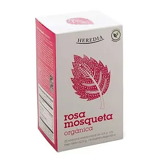 Te Rosa Mosqueta x 25 u (Heredia)