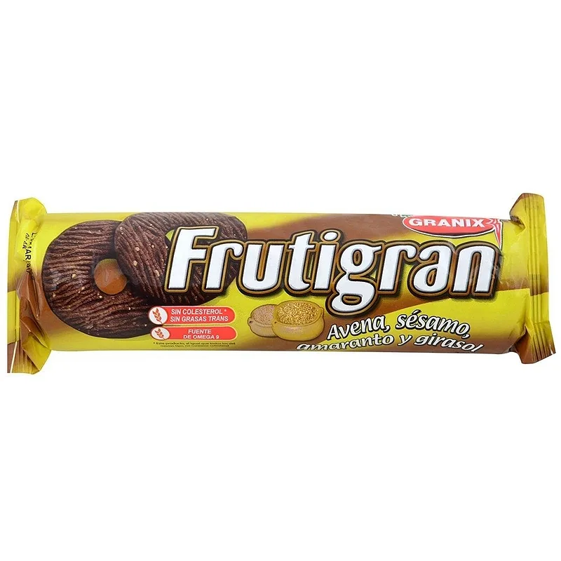 Galletitas Frutigran Avena Sesamo Amaranto y Girasol x 250 gr (Granix)