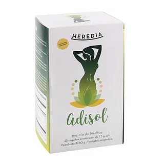Te Adisol x 25 u (Heredia)