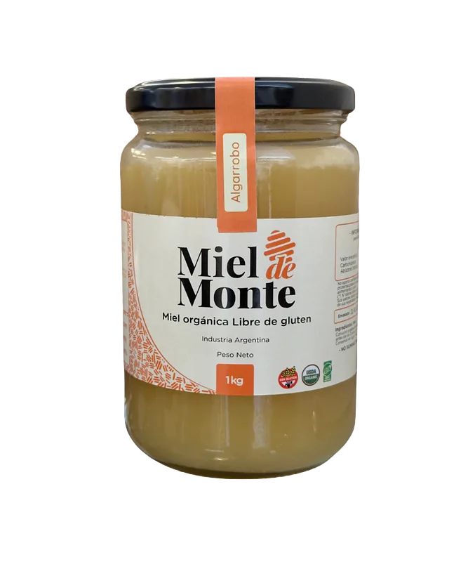 Miel Organica Algarrobo x 1 kg (Miel de Monte)