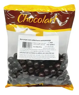 Naranjas con Chocolate x 500 gr (Chocolart)