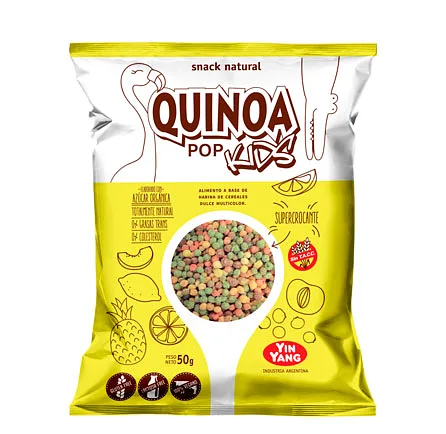 Quinoa Pop Kids x 50 gr x 12 u (Yin Yang)