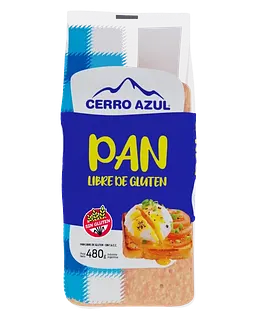 Pan de Molde x 480 gr (Cerro Azul)