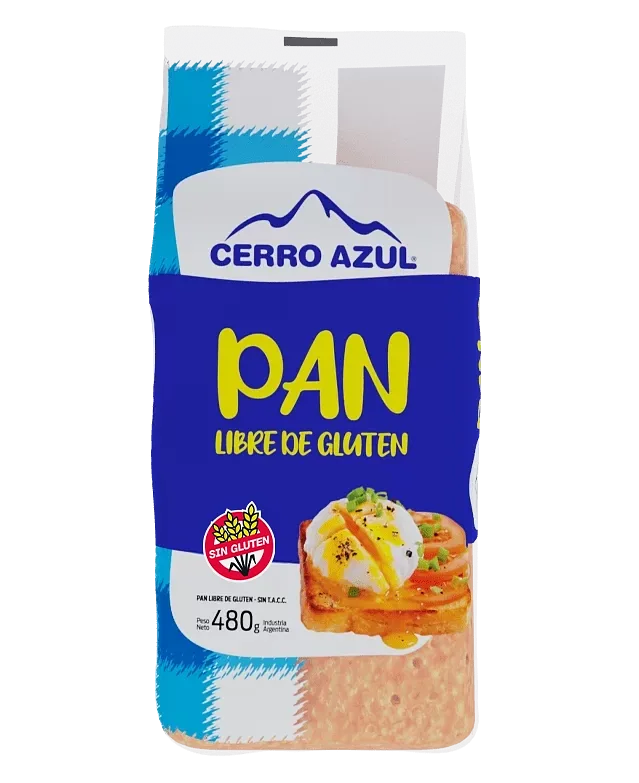 Pan de Molde x 480 gr (Cerro Azul)