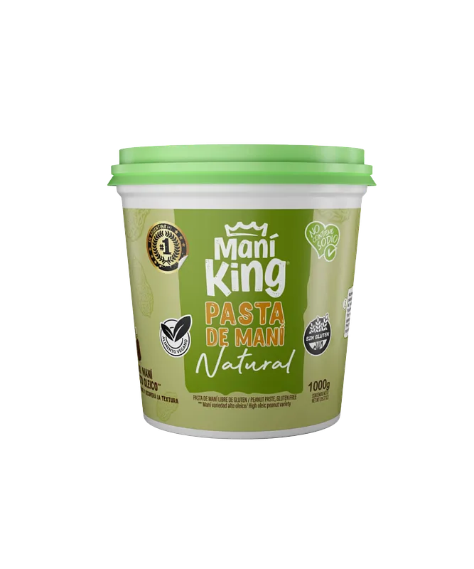 Pasta de Mani Natural Sin Tacc x 1 kg (Mani King)