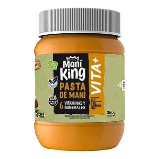 Pasta de Mani Vita+ x 350 gr (Mani King)