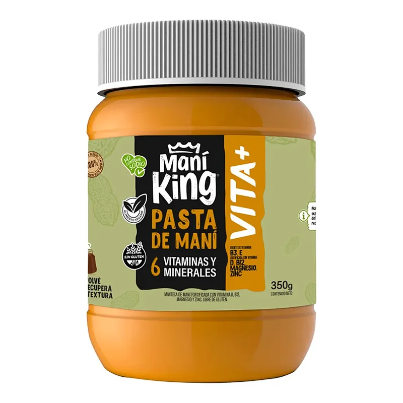 Pasta de Mani Vita+ x 350 gr (Mani King)