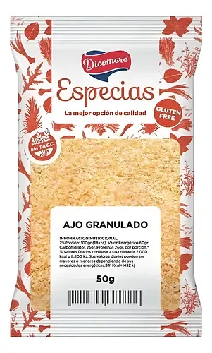 Ajo Granulado x 50 gr x 25 u (Dicomere)