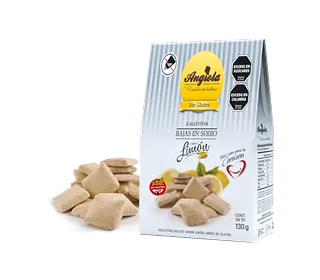 Galletitas Bajas en Sodio sabor Limon x 130 gr  (Angiola)