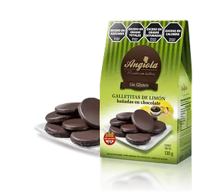 Galletitas sabor Limon Bañadas x 130 gr (Angiola)