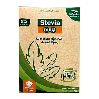 Stevia Granulada Apta para Cocinar en Polvo x 60 gr (Dulri)