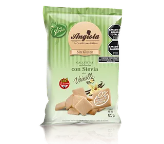Galletitas sin Azucar sabor Vainilla x 120 gr (Angiola)