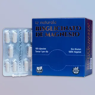 Blister de Bisglicinato de Magnesio x 100 cap (Io Naturale)