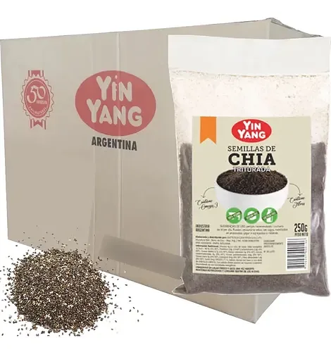 Chia Triturada x 250 gr x 6 u (Yin Yang)
