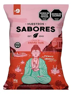 Chips de Papas Thai x 80 gr (Nuestros Sabores)