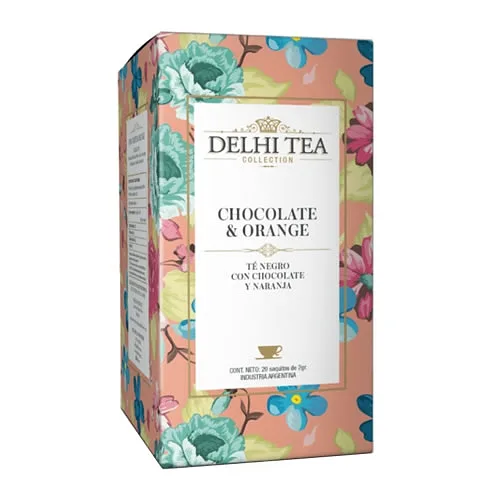 Delhi Tea Chocolate y Orange x 20 u (Delhi Tea)