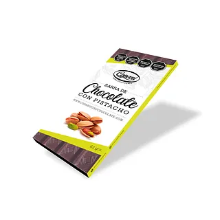 Chocolate Tableta Pistacho x 63 gr x 12 u (COPANI)