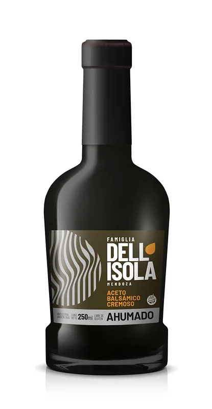 Aceto Balsamico Cremoso Ahumado 250 ml  (Dell Isola)