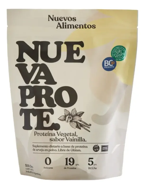 Nueva Proteina sabor Vainilla x 500 gr (Nuevos Alimentos)