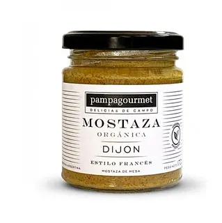 Mostaza Organica Dijon x 170 gr (Pampagourmet)