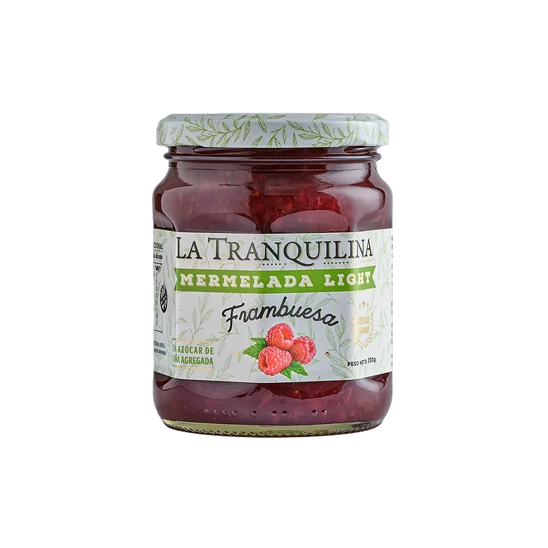 Mermelada Frambuesa Light x 330 gr (La Tranquilina)