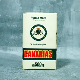 Yerba Mate Te Verde y Jengibre x 500 gr (Canarias)
