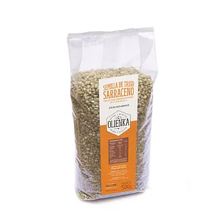 Semillas de Trigo Sarraceno Descascarado x 500 gr (Olienka)