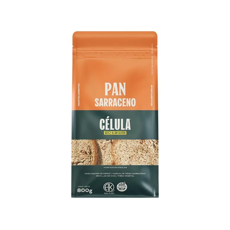 Pan de Sarraceno x 800 gr (Celula)