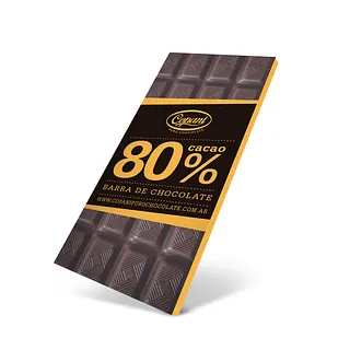 Chocolate Tableta 80% Cacao x 63 gr x 12 u (COPANI)