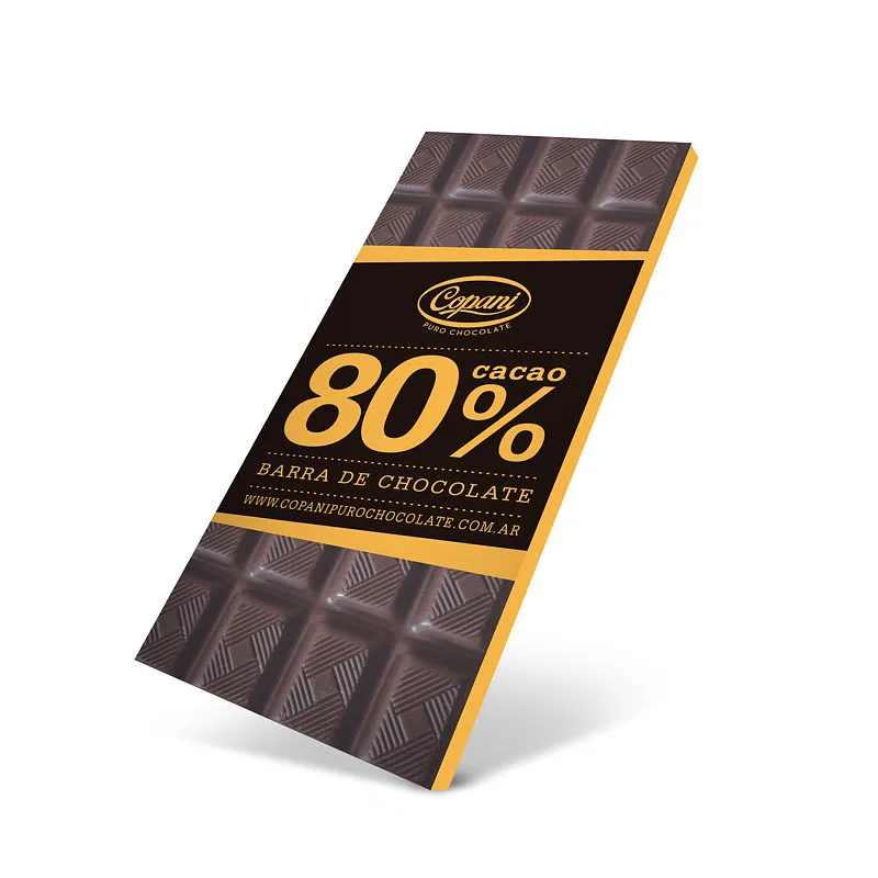 Chocolate Tableta 80% Cacao x 63 gr x 12 u (COPANI)