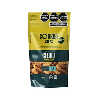Galletitas Cookies Keto Chips x 150 gr (Celula)