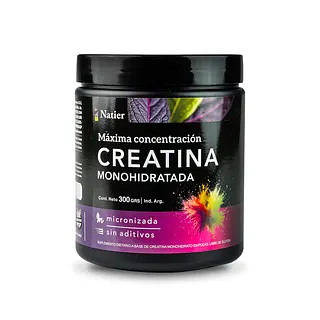 Creatina Monohidratada x 300 gr (Natier)