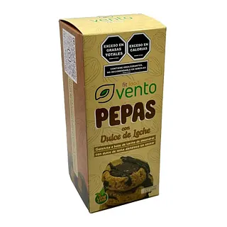 Pepas de Almendras con Dulce de Leche sin Azucar x 150 gr (Vento Fit)