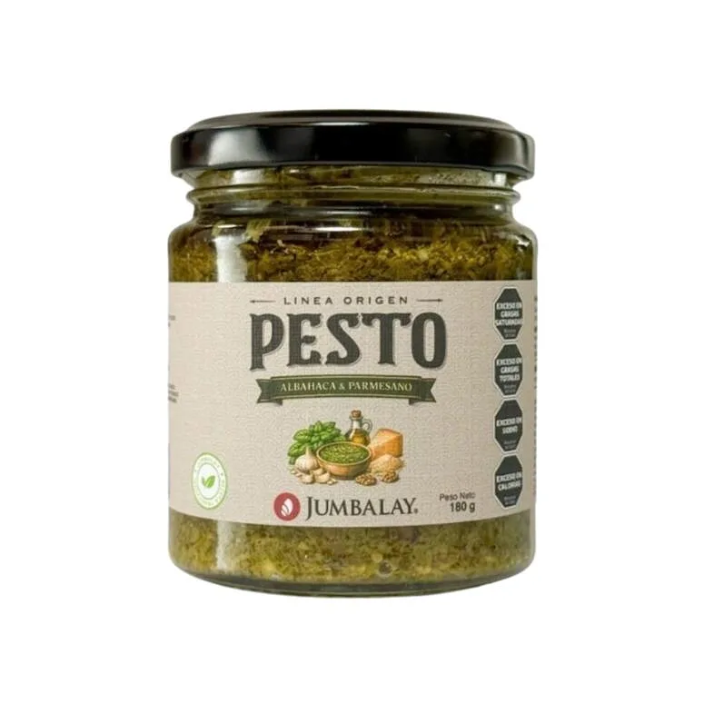 Pesto Albahaca y Parmesano x 180 Gr (Jumbalay)