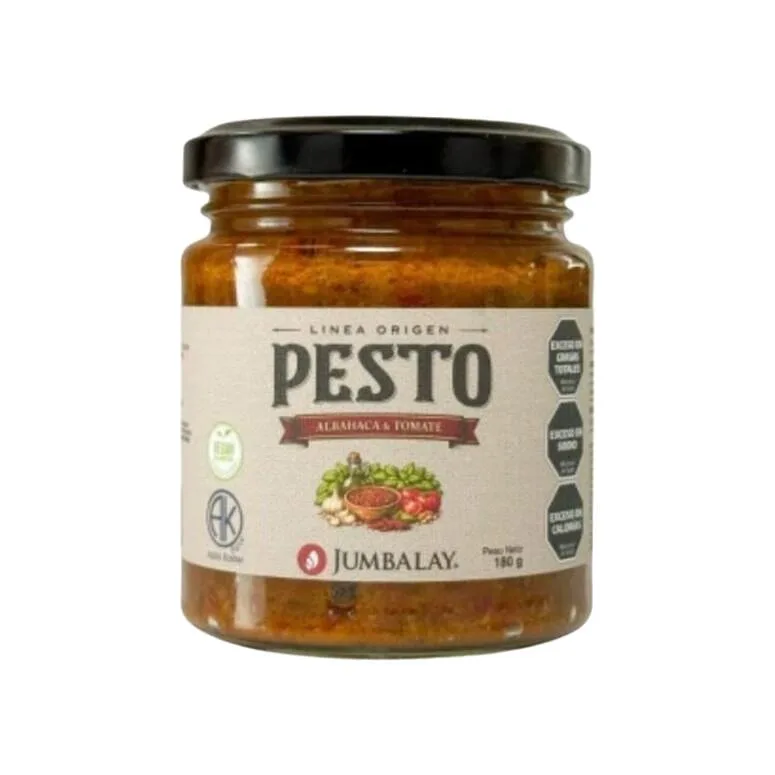 Pesto Albahaca y Tomate x 180 Gr  (Jumbalay)
