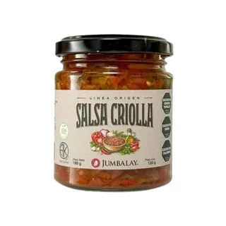 Salsa Criolla x 180 Gr  (Jumbalay)