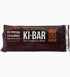 Barra de Proteina Natural Sabor Cacao x 40 gr (Ki-Bar)