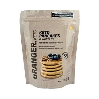 Pancakes Keto GRANGER de Almendras y Coco Sabor Vainilla x 200 gr (Granger)