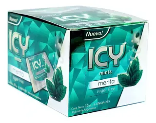 Pastillas de Menta sin Azucar x 35 gr x 6 u (ICY) (ICY)